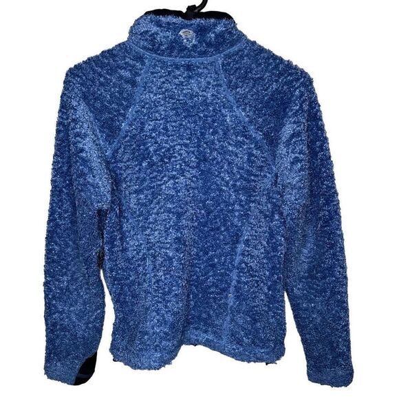 Vintage Mountain Hardwear Fuzzy Cozy Fleece Full Zip Jacket Made In USA Womens M - Picture 2 of 4